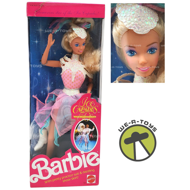 Barbie Ice Capades Doll 50th Anniversary 1989 Mattel #7365 NRFB