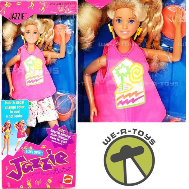 Barbie Sun Lovin' Jazzie Doll 1990 Mattel #4088 NEW