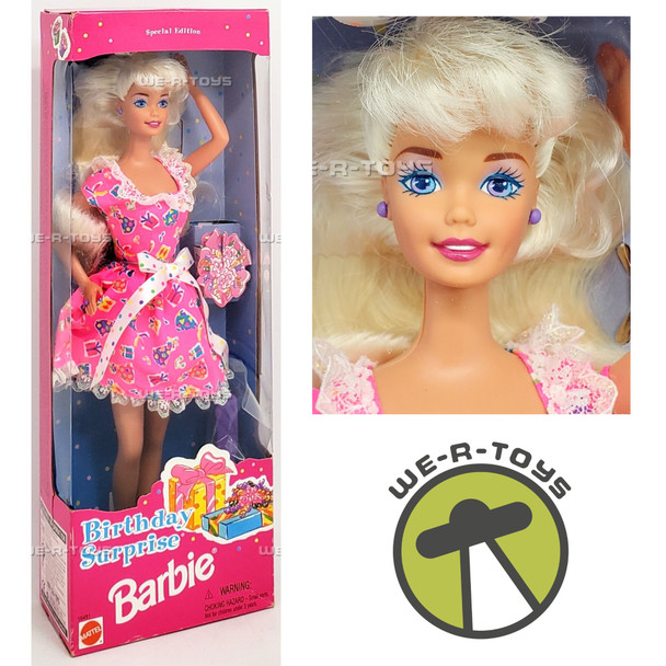 Birthday Surprise Special Edition Barbie Doll 1996 Mattel #16491 NEW