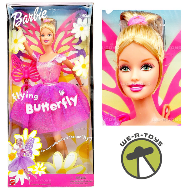 Barbie Flying Butterfly Doll 2000 Mattel No. 29345