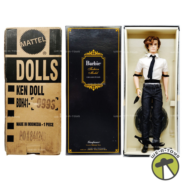 Barbie BFMC Gianfranco Ken Doll Silkstone Gold Label 2013 Mattel BDH41 USED
