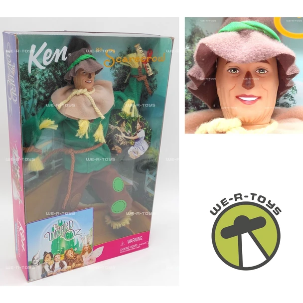 Barbie The Wizard of Oz Ken as Scarecrow Doll 1999 Mattel #25816
