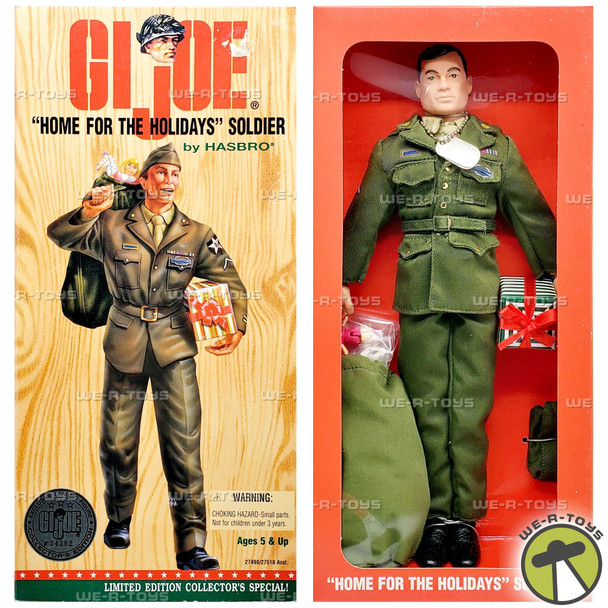G.I. Joe Home for the Holidays Soldier Limited Edition Figure Hasbro 27498