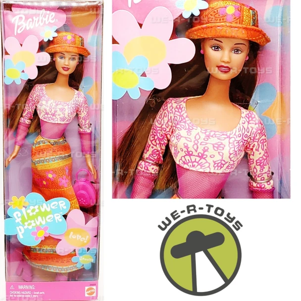 Barbie Flower Power Doll 2000 Mattel #29004 NRFB