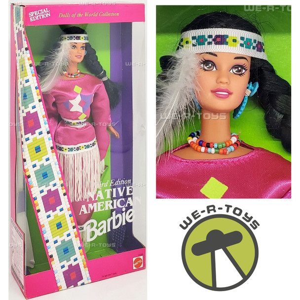 Barbie Doll of the World Collection Native American Doll 1994 Mattel #12699