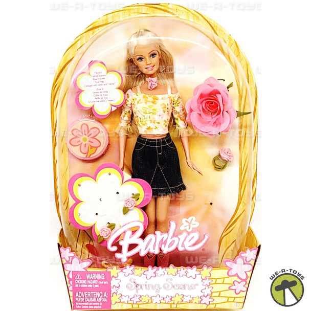 Barbie Spring Scene Doll 2005 Mattel H8252