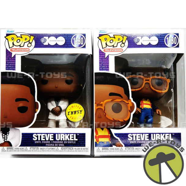 Family Matters Lot of 2 Original & Chase Steve Urkel Television Funko Pop! NEW