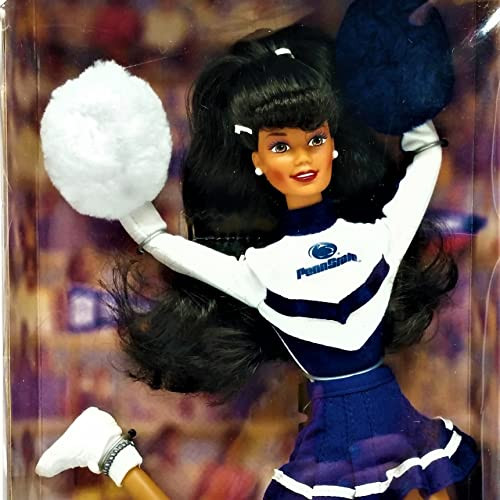 Barbie Penn State University Cheerleader Doll African American 1996 Mattel 18344