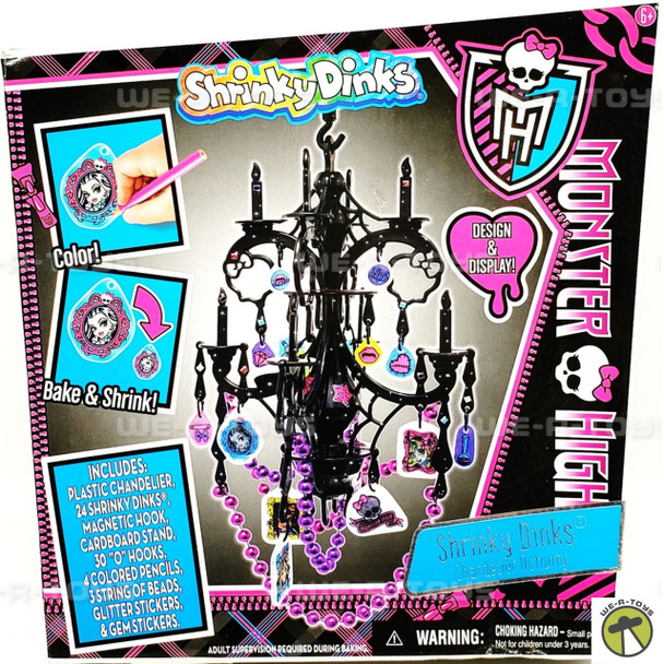 Monster High Shrinky Dinks Chandelier Activity Set 2013 Tara Toy Corp #81889