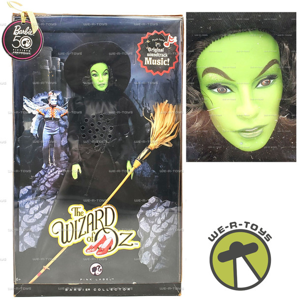 Wicked Witch of the West Barbie The Wizard Of Oz Pink Label 2008 #N6561