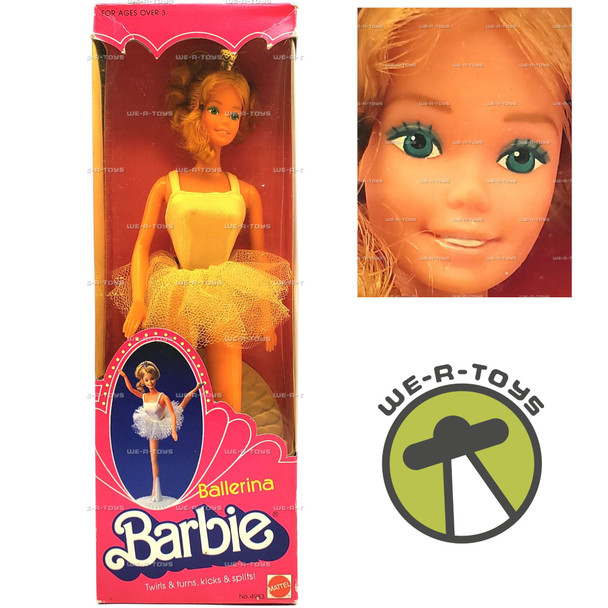 Ballerina Barbie Doll Vintage 1983 Mattel #4983