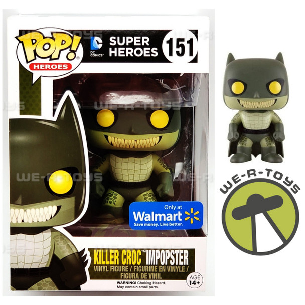 DC Super Heroes Killer Croc Imposter Vinyl Figure Funko Pop! Heroes #151 NEW