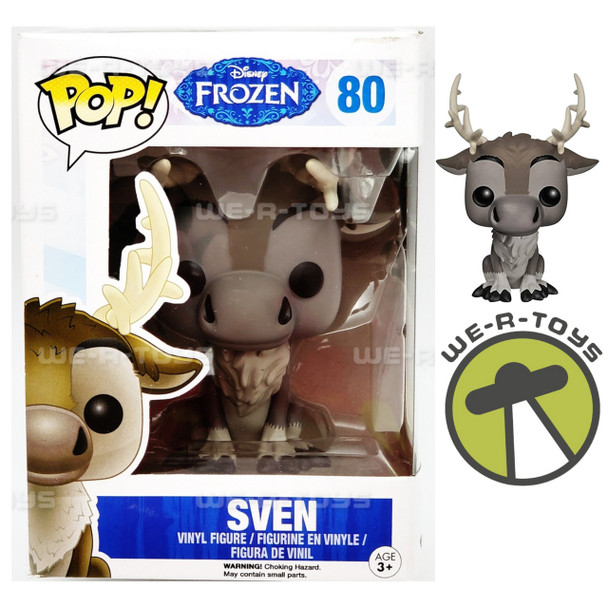 Disney's Frozen Sven Vinyl Figure Funko Pop! #80 NEW