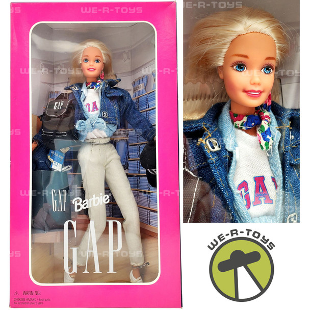 Barbie Special Edition Gap Doll Blue Jean Jacket 1996 Mattel #16449 NRFB