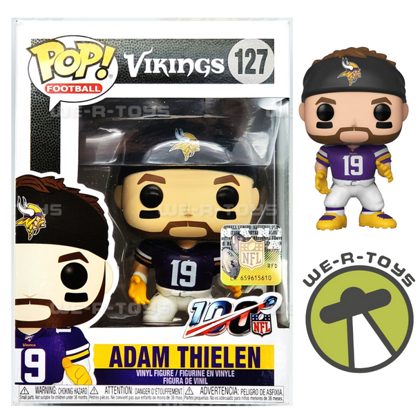 NFL Minnesota Vikings Adam Thielen Vinyl Figure Football Funko Pop! #127 NEW