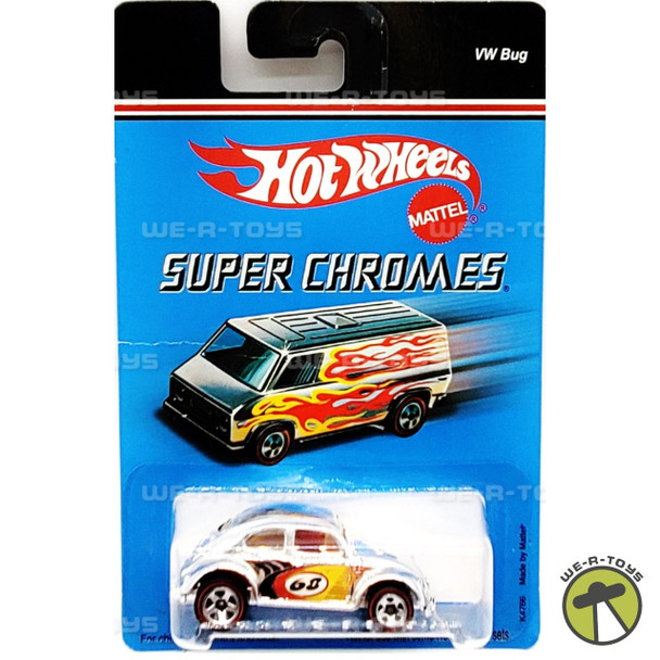 Hot Wheels Super Chromes VW Bug Vehicle 2006 Mattel #K4766 NEW