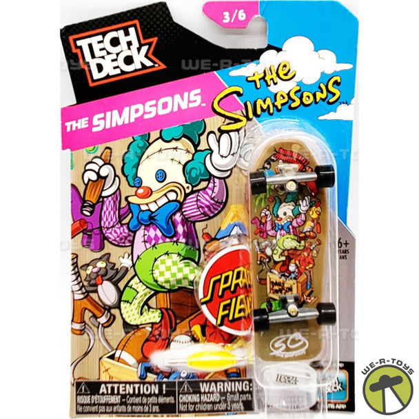 The Simpsons Springfield Tech Deck 2013 Spin Master #99400 NEW