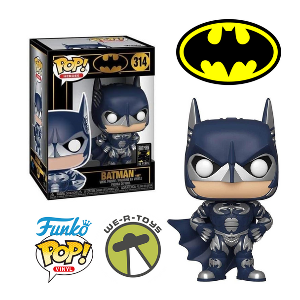 Funko Pop! Heroes 314 Batman 80 Year Anniversary Batman (1997) Vinyl Figure 2019