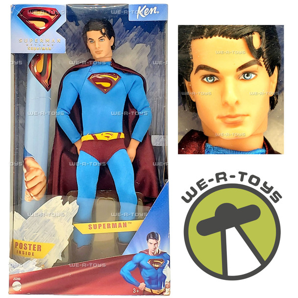 Barbie Collector Superman Returns Ken as Superman Doll 2005 Mattel J5289