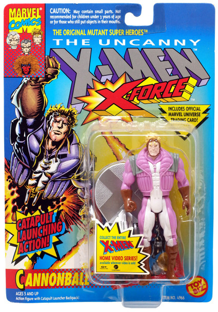 Marvel The Uncanny X-Men X-Force Cannonball Action Figure Toy Biz