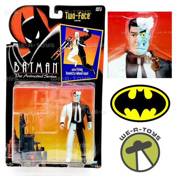 DC Batman The Animated Series Two Face Action Figure 1992 Kenner 64710