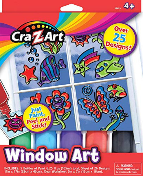 Cra-Z-Art Window Art Decorative Design DIY Kit by Cra-Z-Art
