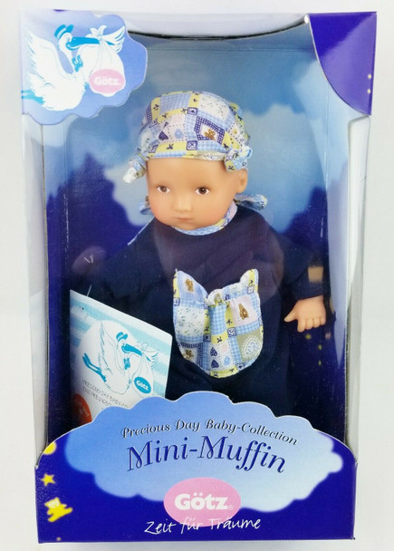 Gotz Mini Muffin Precious Day Baby Collection 8" Doll Boy NRFB #3