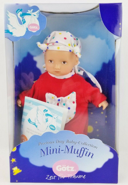 Gotz Mini Muffin Precious Day Baby Collection 8" Doll Boy NRFB #2
