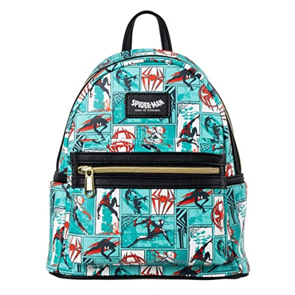 Marvel Spider-Man: Across the Spider-Verse Exclusive Comic Strip Mini-Backpack Loungefly