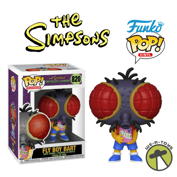 The Simpsons Funko Pop! TV 820 The Simpsons Treehouse of Horror Fly Boy Bart Vinyl Figure