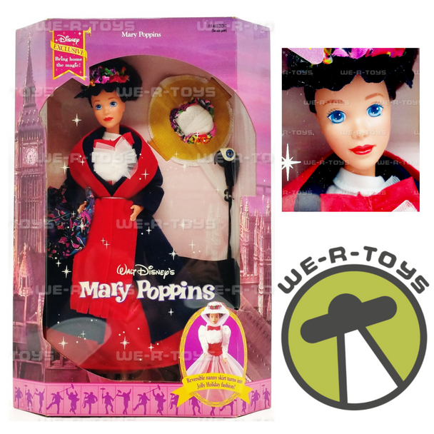 Mary Poppins Doll Disney Exclusive 1993 Mattel 10313