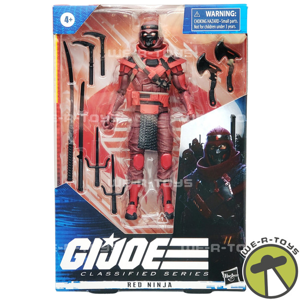 G.I. Joe Classified Series #08 Red Ninja Action Figure 2020 Hasbro E8983 NRFB