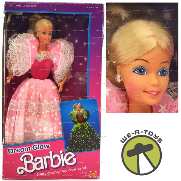 Dream Glow Barbie Doll 1985 Mattel Item No 2248