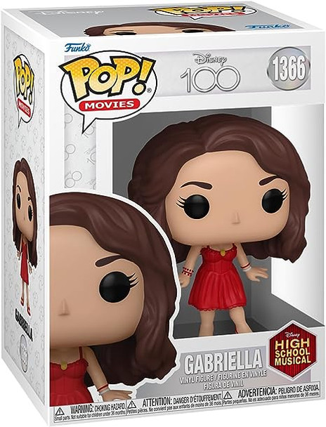Funko Pop! Movies: Disney 100 - High School Musical Gabriella Vinyl Figure 1366