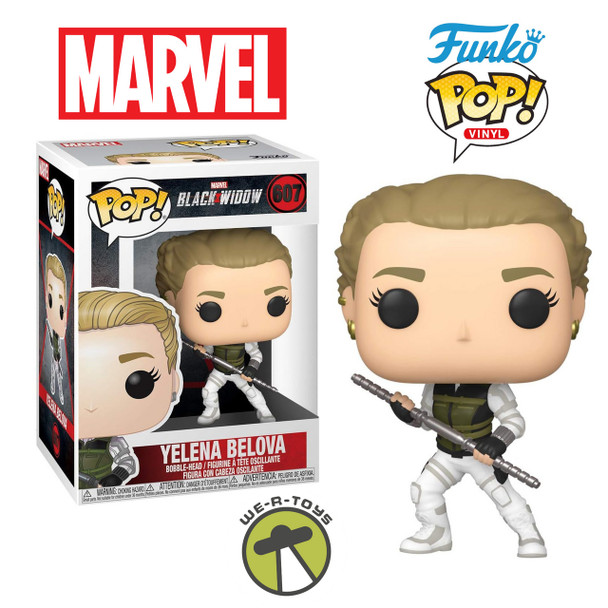Marvel Funko Pop! Marvel 607 Black Widow Yelena Belova Vinyl Bobble-Head Figure 2020