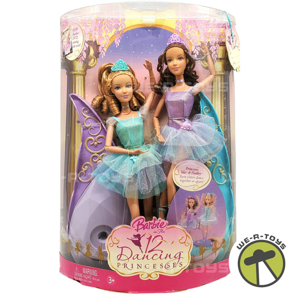 Barbie in The 12 Dancing Princesses Princess Hadley and Isla Doll Set 2006