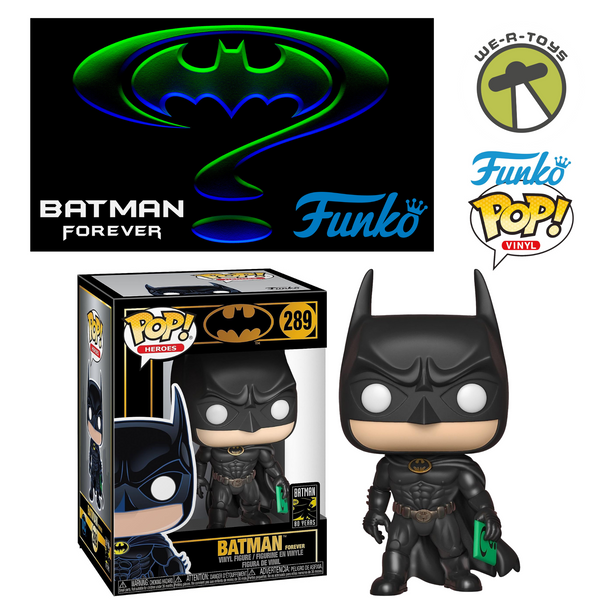 Funko Pop Heroes 289 Batman 80 Years Batman Forever Vinyl Figure 2019