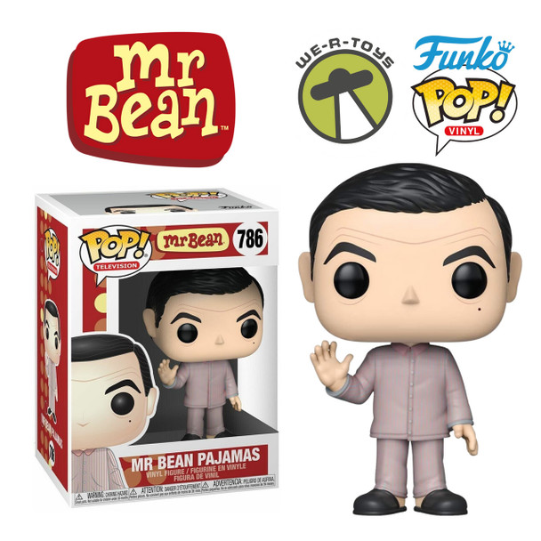 Mr. Bean Funko Pop! Television 786 Mr. Bean - Mr. Bean Pajamas Vinyl Figure 2019