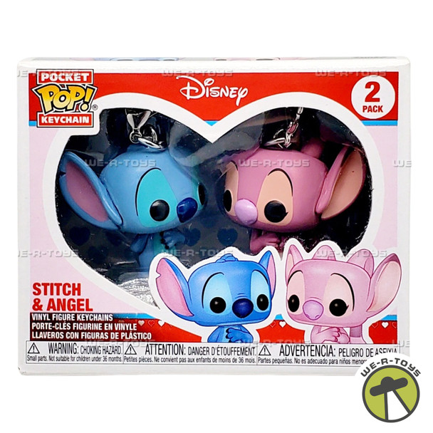 Funko Pocket POP! Keychain Disney Lilo & Stitch - Stitch & Angel Vinyl Figures
