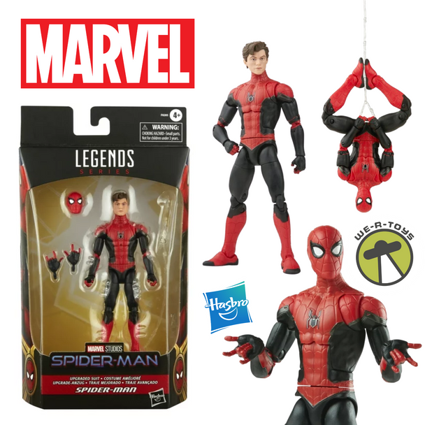 Marvel Legends Series Upgraded Suit Spider-Man Action Figure 2021 Hasbro F0205