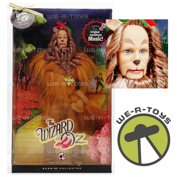 The Wizard Of Oz Cowardly Lion Ken Doll 2008 Mattel N6563