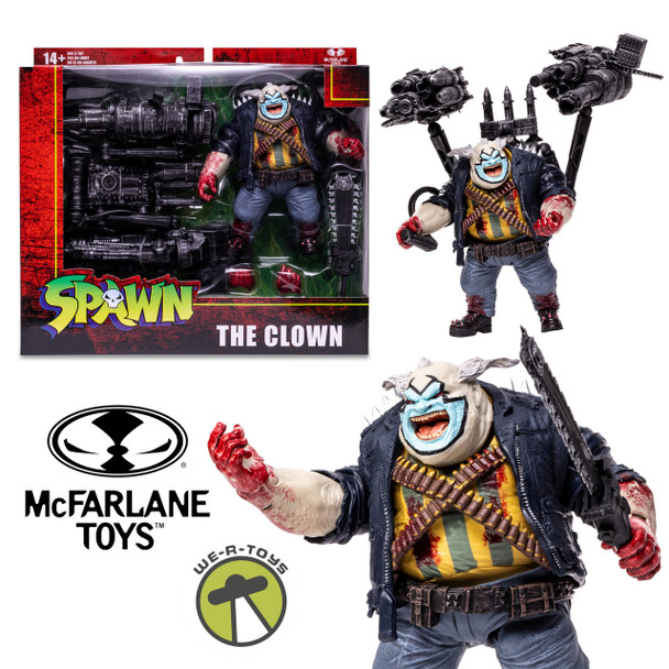 Spawn The Clown (Bloody) Deluxe Action Figure & Accessories McFarlane Toys 2022