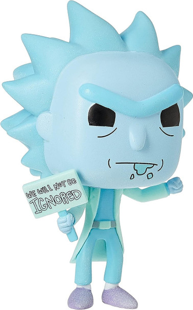 Rick and Morty Funko Pop! Animation Rick & Morty #666 Hologram Rick Clone Glow in the Dark Pop