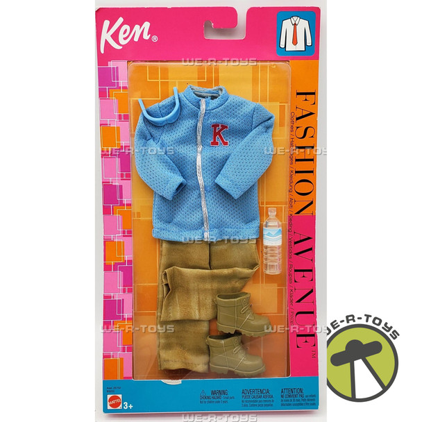 Barbie Fashion Avenue Blue Jacket & Khakis Ken Fashion Set #25752/B3222 NRFB