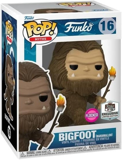 Funko Pop Myths 16 Bigfoot with Marshmallow Flocked Funko HQ Exclusive