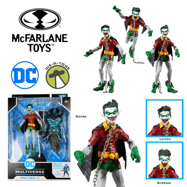 DC Multiverse Dark Nights: Metal Robin Earth -22 Action Figure McFarlane Toys