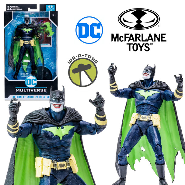 DC Multiverse Dark Nights: Metal Batman of Earth -22 Infected Action Figure 2022