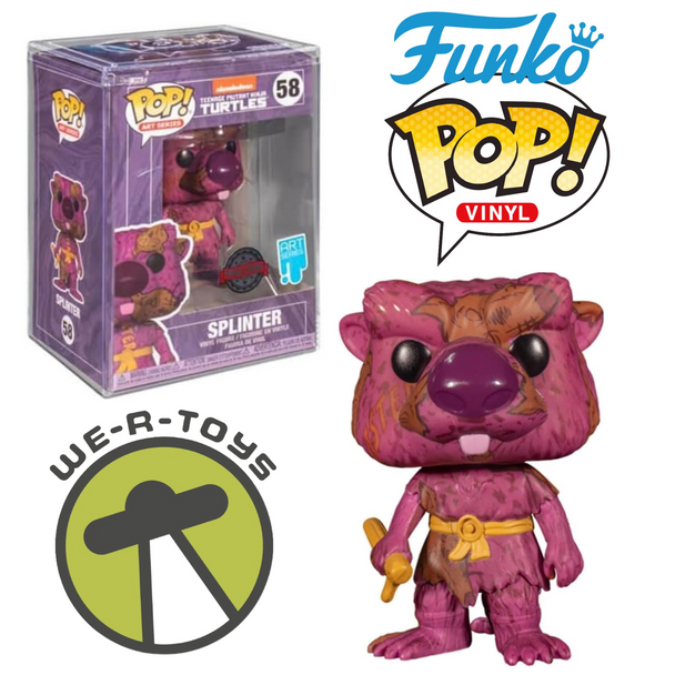 Funko Pop! Artist Series 58 Teenage Mutant Ninja Turtles Splinter Vinyl Figure