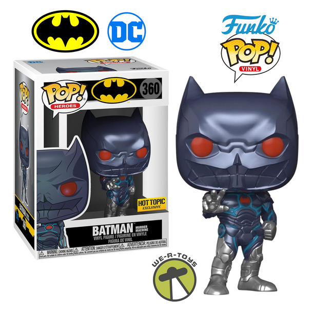 Funko Pop Heroes 360 DC Batman (Murder Machine) Vinyl Figure Hot Topic Exclusive