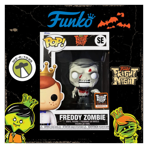 Fright Night Funko Pop! 2022 Fright Night SE Box of Fun Freddy Zombie Vinyl Figure
